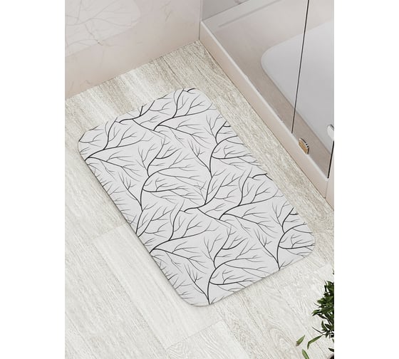 Изображение товара Коврик противоскользящий JoyArty "Ветвистое утро" для ванной, сауны, бассейна, bath_18376