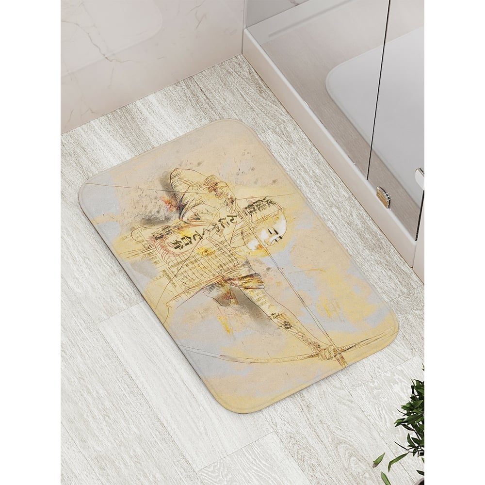 Противоскользящий коврик для ванной, сауны, бассейна JOYARTY образы франции история люди традиции смирнов в
