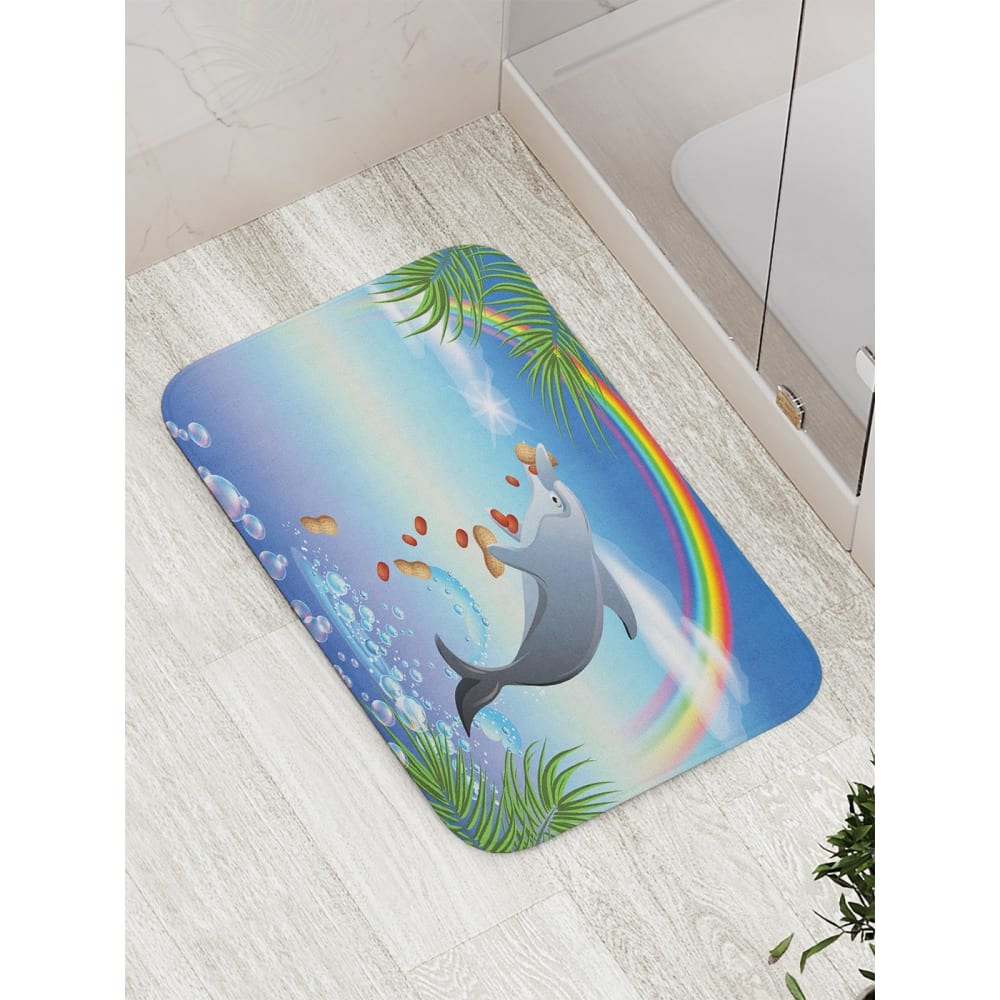 Противоскользящий коврик для ванной, сауны, бассейна JOYARTY - bath_6832