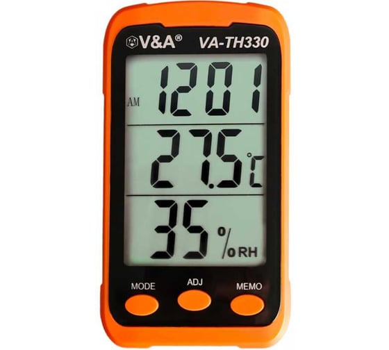 Изображение товара Термогигрометр VA- TH330 с поверкой V&A VA-TH330