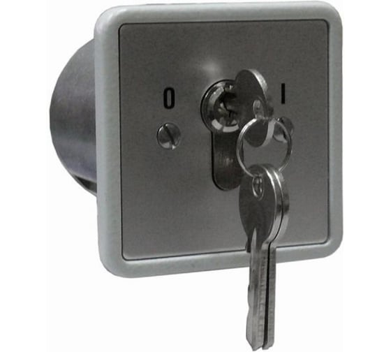 Изображение товара Переключатель Smartec ST-ES120 с ключом Keyswitch, врезной smkd0205