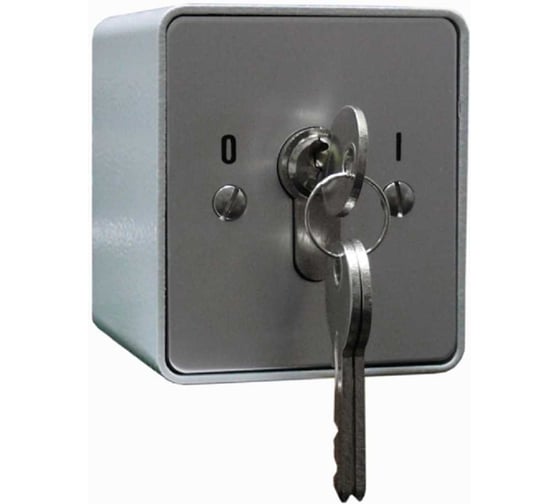 Изображение товара Переключатель Smartec ST-ES120SM с ключом Keyswitch, накладной smkd0204