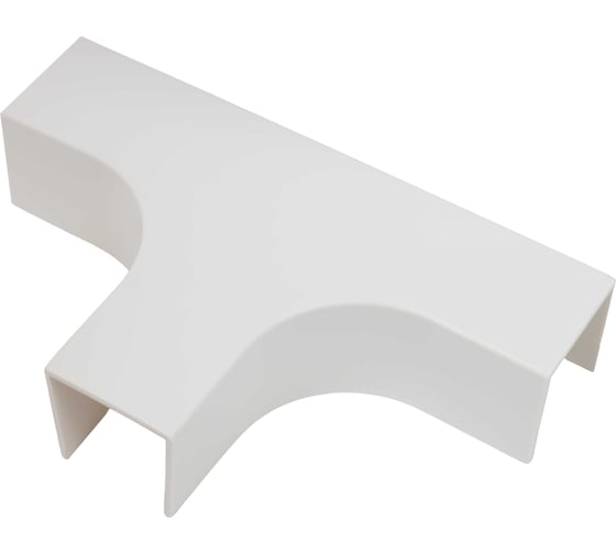 Изображение товара Угол Т-образный плавный 25х25 белый, 4шт. Gigant 72415R-4GI