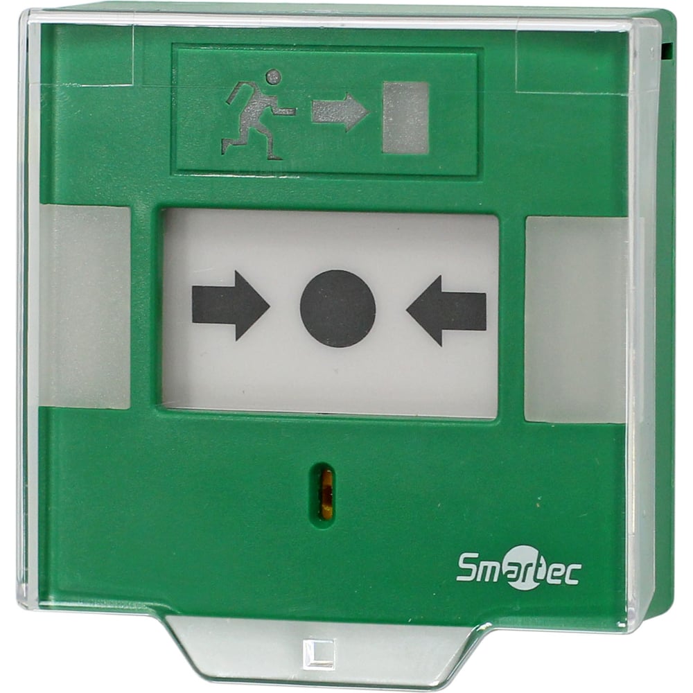 Изображение товара Устройство разблокировки двери со восстанавливаемой кнопкой Smartec ST-ER106DLS-GN