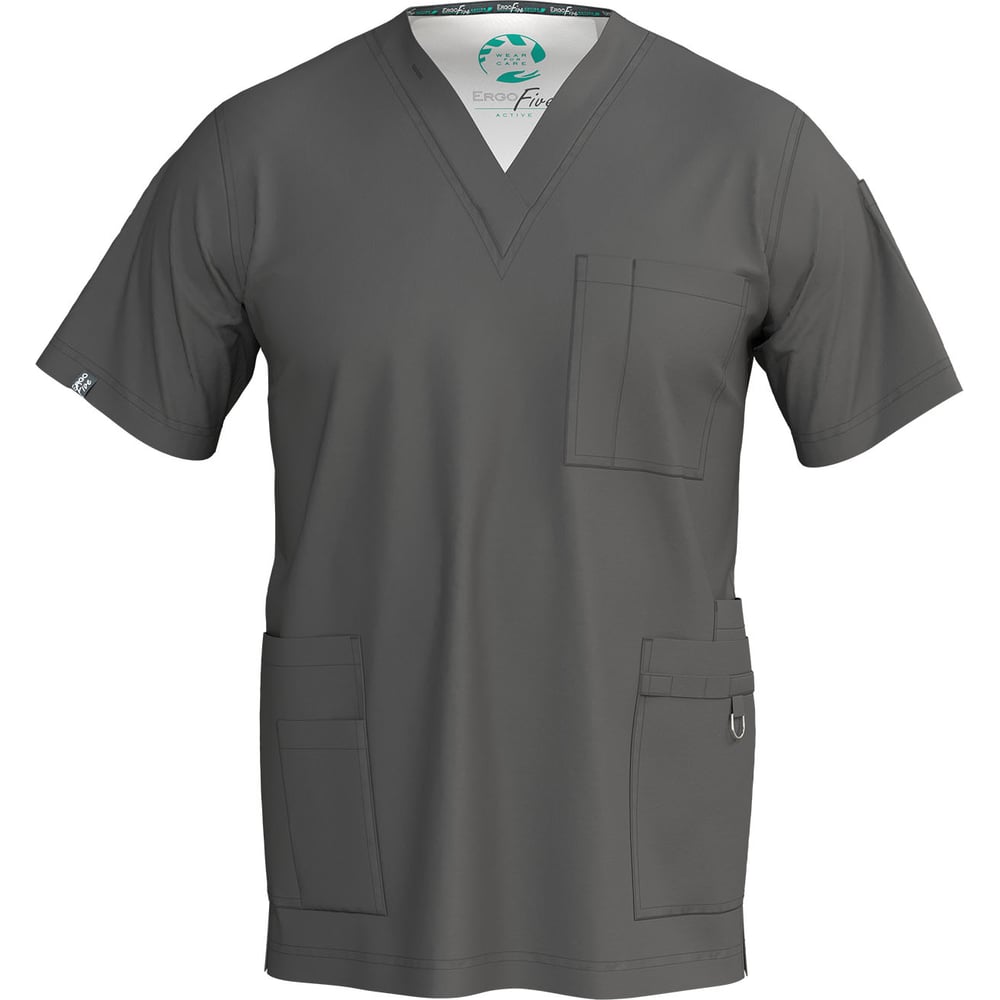 Изображение товара Блуза СОЮЗСПЕЦОДЕЖДА Эргофайв Актив EAJU05 мужская короткий рукав V-образный воротник серая