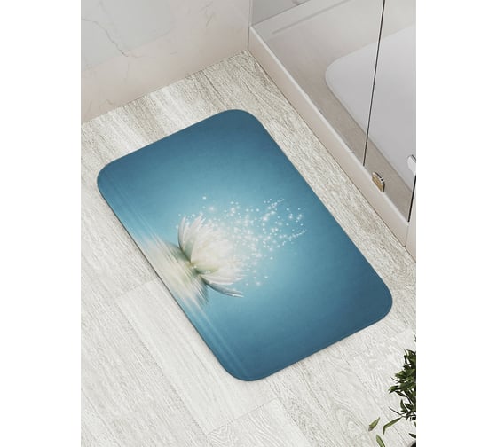 Изображение товара Коврик противоскользящий JoyArty "Пробуждение лотоса" для ванной, сауны, бассейна, bath_35489