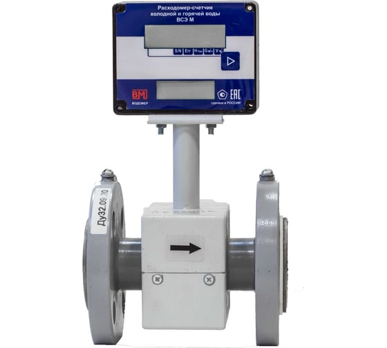 Изображение товара Электромагнитный расходомер ООО "Водомер" ВСЭ М И Ду32 VM-3121-032-21B-54RS