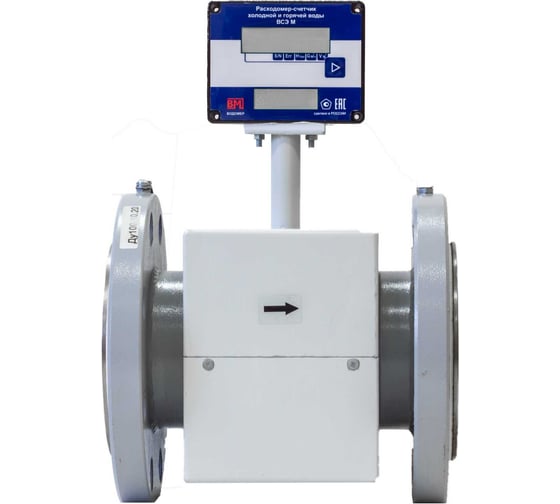Изображение товара Электромагнитный расходомер ООО "Водомер" ВСЭ М И Ду100 VM-3121-100-21B-54RS