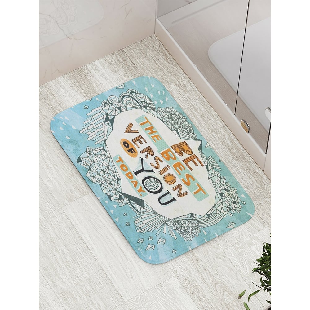 Противоскользящий коврик для ванной, сауны, бассейна JOYARTY - bath_5210