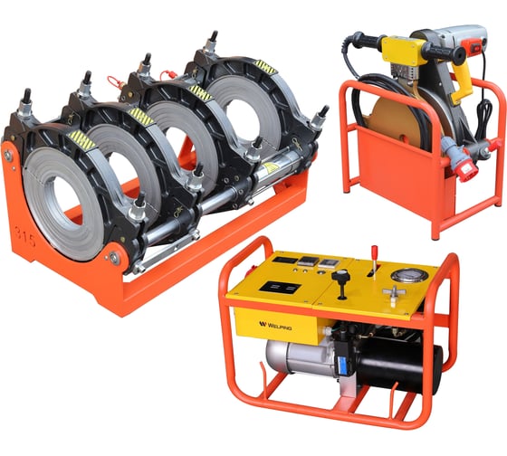 Изображение товара Стыковой сварочный аппарат WELPING WP315B (90-315) 360315