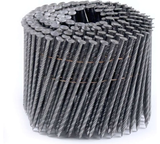 Изображение товара Гвоздь Барабанный СПГФ 090*3.1 Винтовой Премиум Светлый 1350 шт. ГБ_090*3.1_Вт_Пр_Св_СПГФ