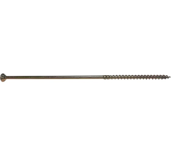 Изображение товара Конструкционный саморез по дереву HIMTEX желтый потай NORM Torx 40 8*220 (50 шт.) fix 08220Fhc