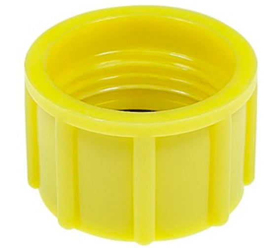 Изображение товара Колпачок Миниворкс пластиковый, с внутренней резьбой 3/8", цвет желтый, 5 шт. EP505-G3/8