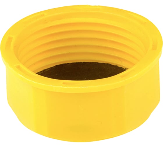 Изображение товара Колпачок Миниворкс пластиковый, с внутренней резьбой M30x2, цвет желтый, 3 шт. CFT30x2
