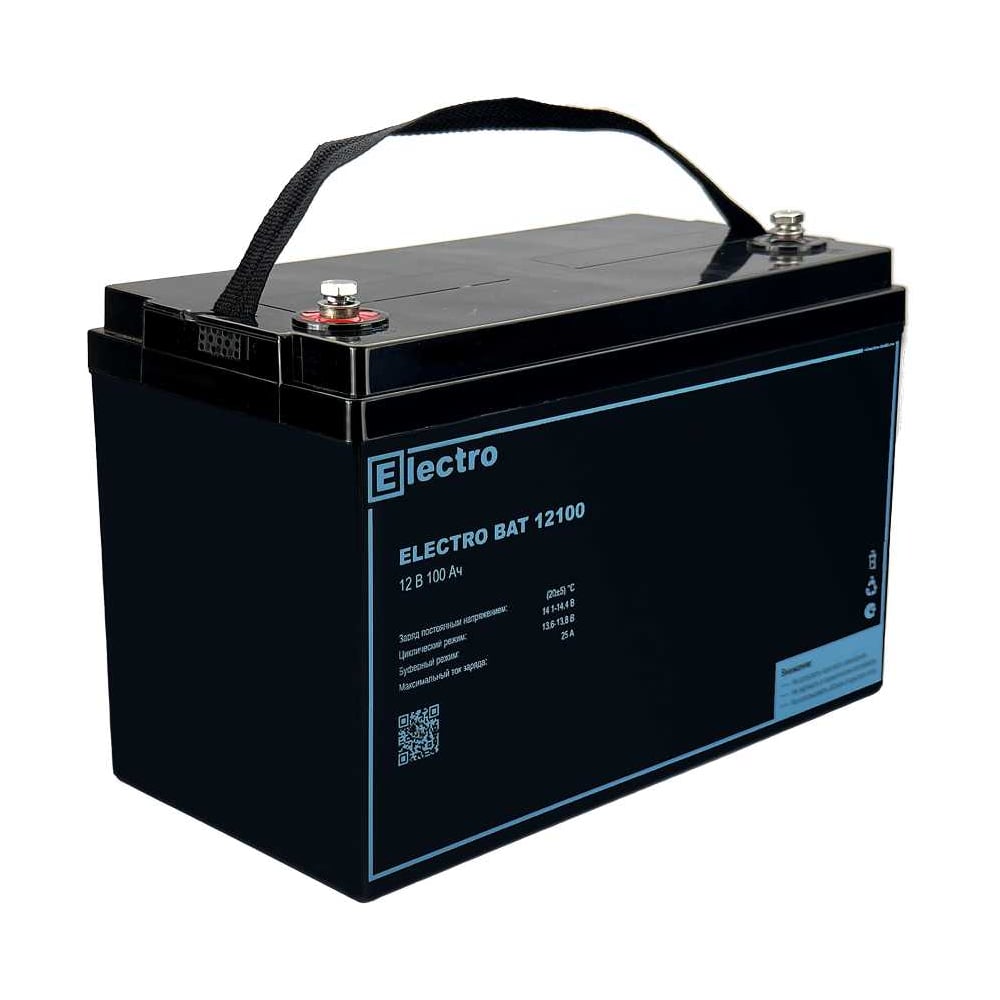 Изображение товара Аккумулятор Electro Bat 12100 AGM 100 А*ч герметичный мощный