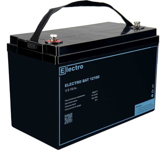 Изображение товара Аккумулятор Electro Bat 12100