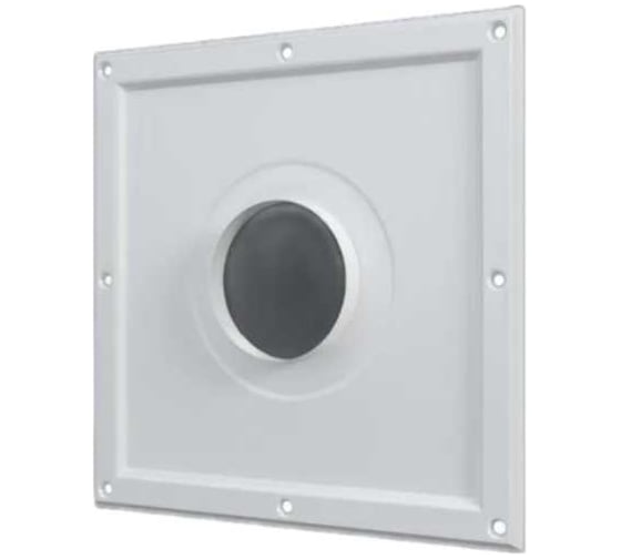 Изображение товара Площадка торцевая ERA ПТМ (30x30) фланец D135 300x300 окраш.сталь 135ПТМ (30х30)