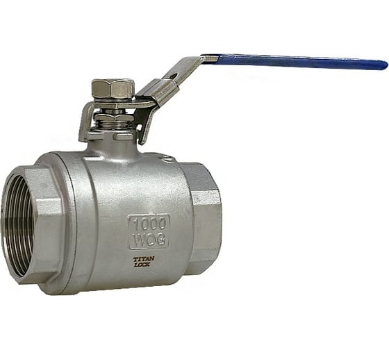 Изображение товара Шаровой кран TITAN LOCK 1,25in резьба BSP, нерж. сталь TL125BVSS