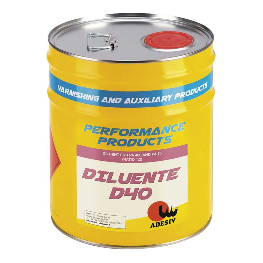 Изображение товара Растворитель ADESIV Diluente D40/D21 5л универсальный для различных материалов