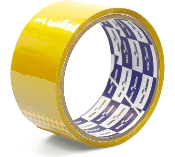 Изображение товара Упаковочная лента Klebebander 48 мм х 25 м, желтая,124211