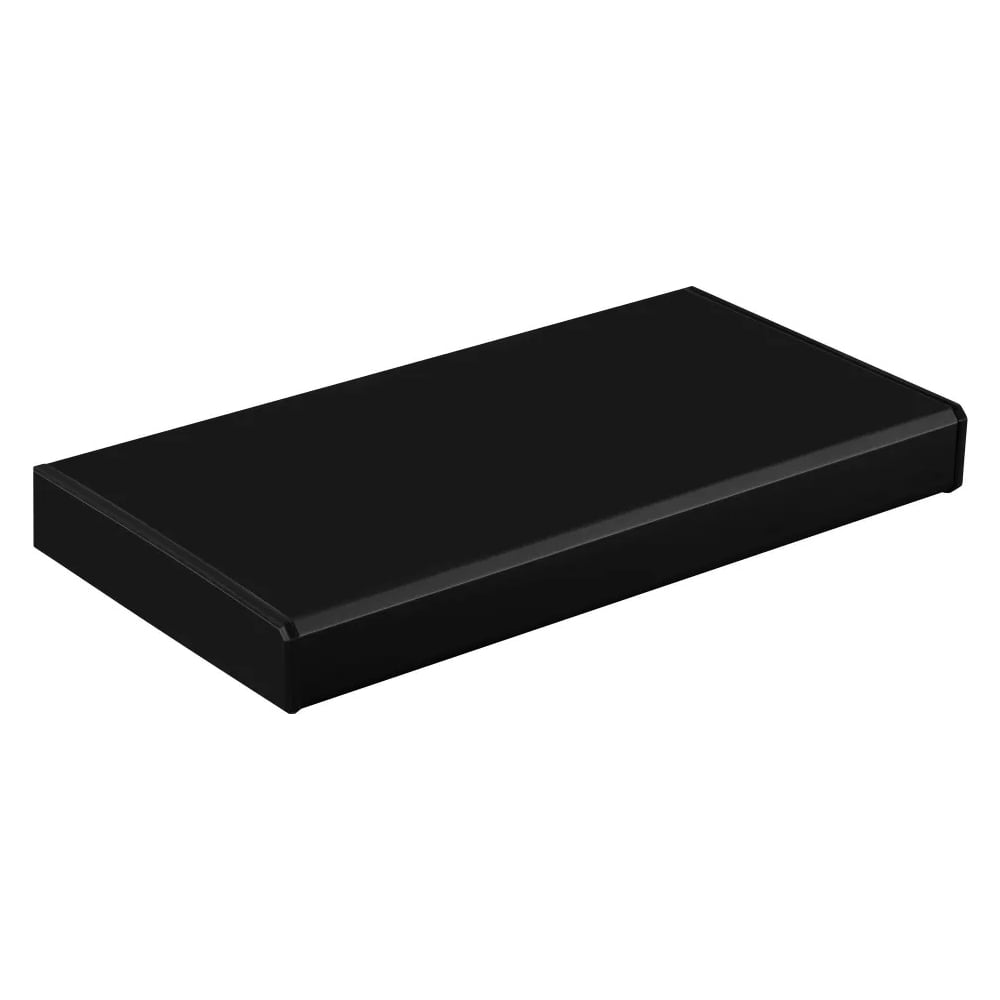 Изображение товара Подоконник Vitrage Дизайн черный матовый 1300x250 мм