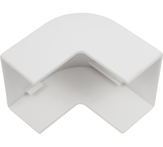 Изображение товара Угол внешний плавный 40x25 белый, 4шт. Gigant 72208R-4GI