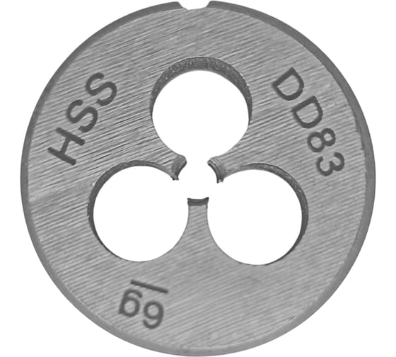 Изображение товара Плашка круглая GSR M2 метрическая резьба HSSG DIN EN 22568 (DIN 223) B 6g B00402080