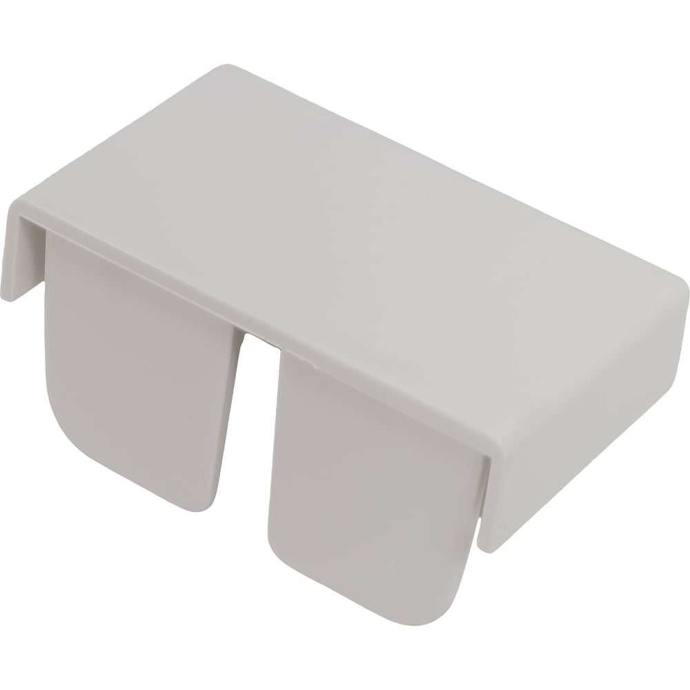 Изображение товара Заглушка для кабель-канала 40x25 белая 4 шт Gigant 72808-4GI