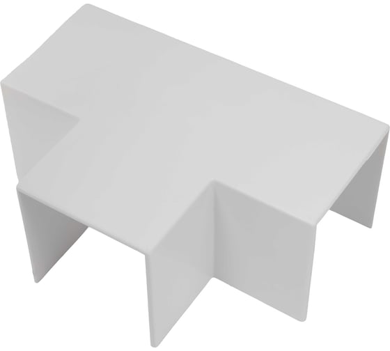 Изображение товара Угол Т-образный 40х40 белый, 4шт. Gigant 72409-4GI