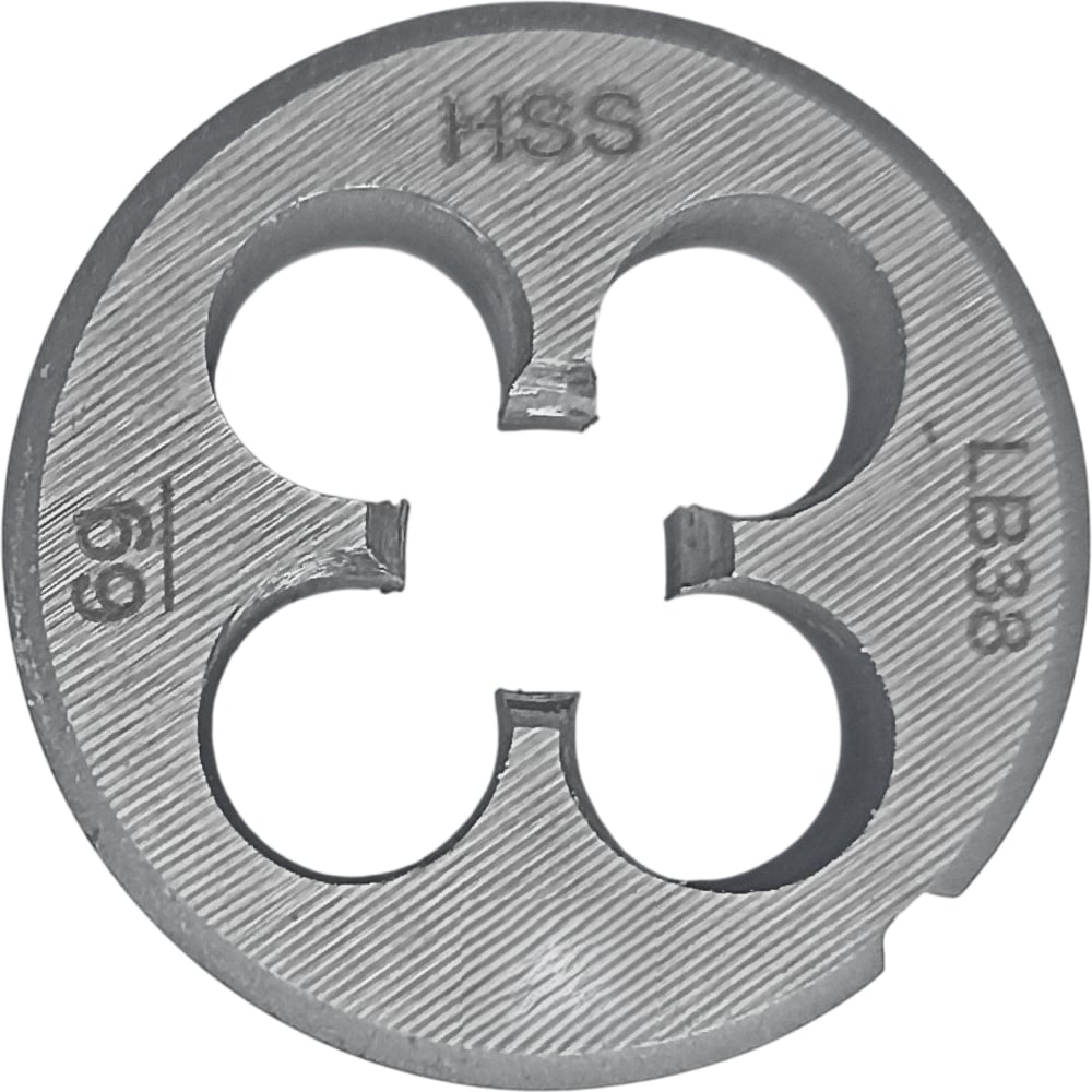 Изображение товара Плашка круглая GSR M7 метрическая резьба HSSG DIN EN 22568 (DIN 223) B 6g B00402200