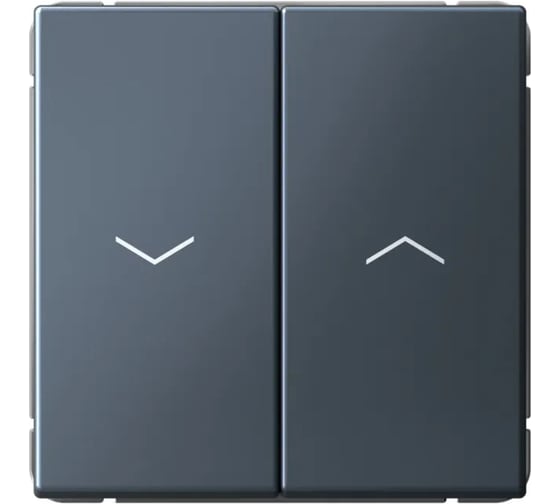 Изображение товара Выключатель для жалюзи Systeme Electric ARTGALLERY 2-клавишный, 2х сх.4, 10А, механизм, быстрозажим. клем., грифель GAL000719S