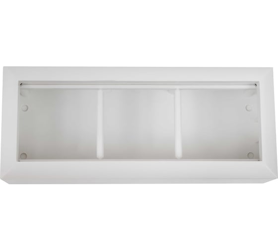 Изображение товара Коробка для о/п на 6 модулей для механизмов 45х45мм, белая Gigant 72946-1GI