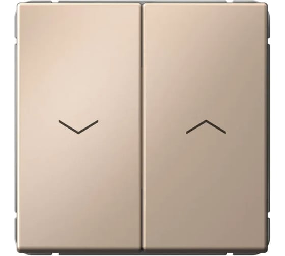 Изображение товара Выключатель для жалюзи Systeme Electric ARTGALLERY 2-клавишный, 2х сх.4, 10А, механизм, быстрозажим. клем., песочный GAL001219S