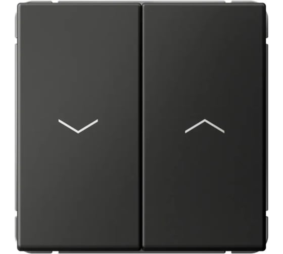 Изображение товара Выключатель для жалюзи Systeme Electric ARTGALLERY 2-клавишный, 2х сх.4, 10А, механизм, быстрозажим. клем., базальт GAL001419S