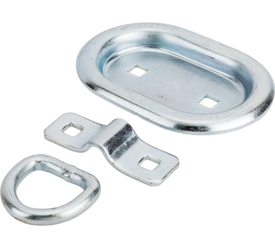 Изображение товара Такелажное кольцо для фиксации груза РОМЕК в пол, овальное 4680091063069