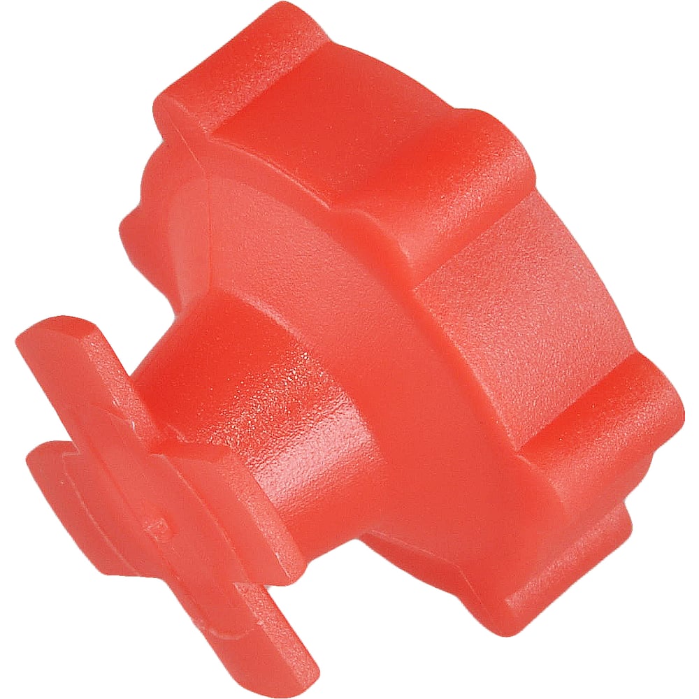 Изображение товара Заглушка пластиковая для резьбы Миниворкс М12 TPU красная, 15 шт.