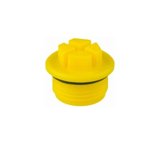Изображение товара Защита внутренней резьбы Миниворкс M12×1, цвет желтый – (10 шт.) TFTOR12X1