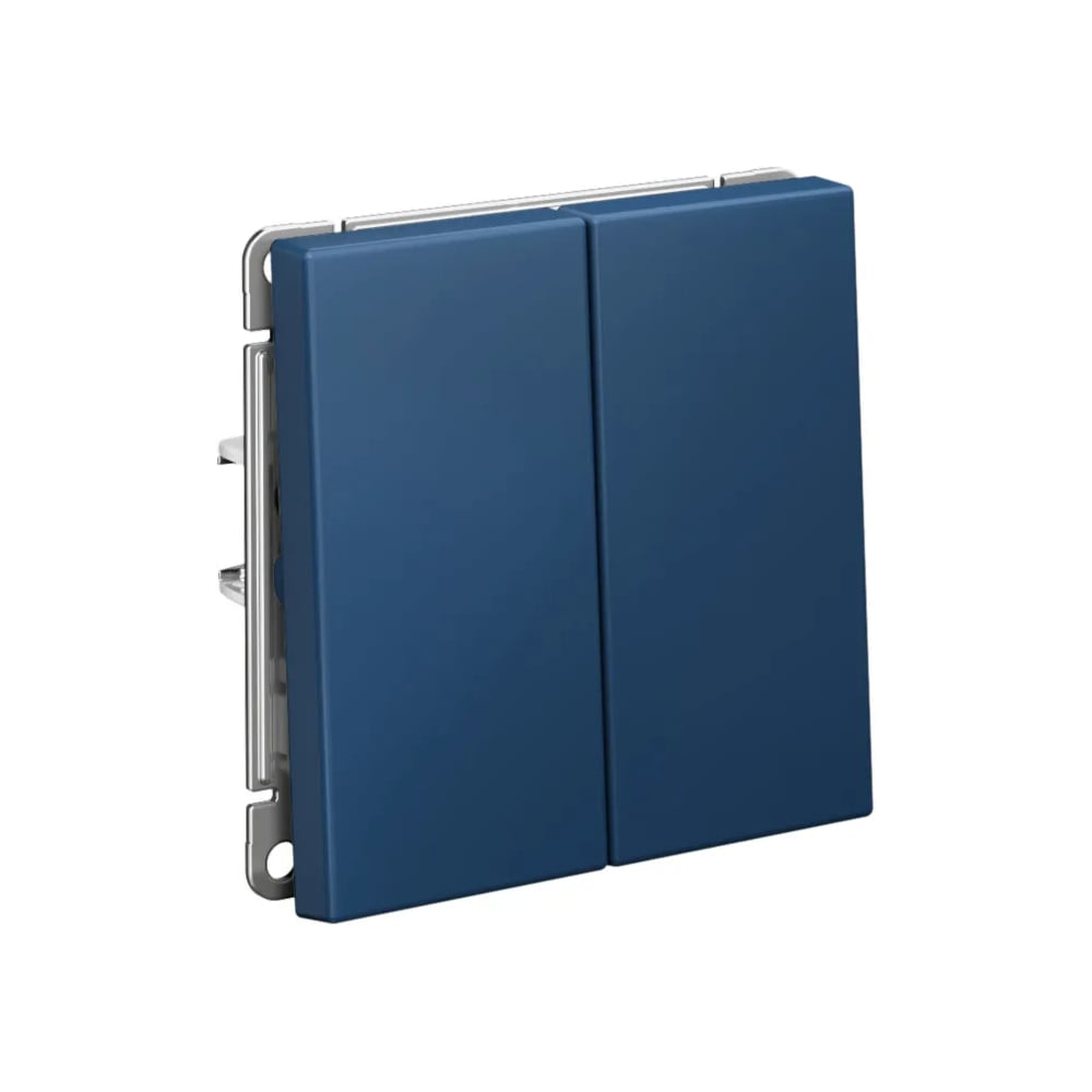 Изображение товара Выключатель кнопочный Systeme Electric 2-клавишный IP20 для монтажа встроенный