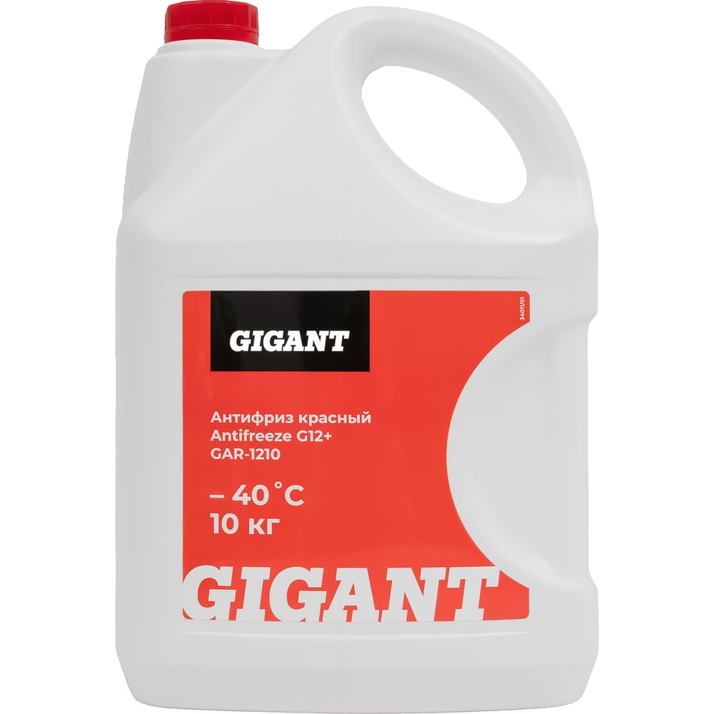 Изображение товара Антифриз G12+ Long Life 10л - охлаждающая жидкость Gigant