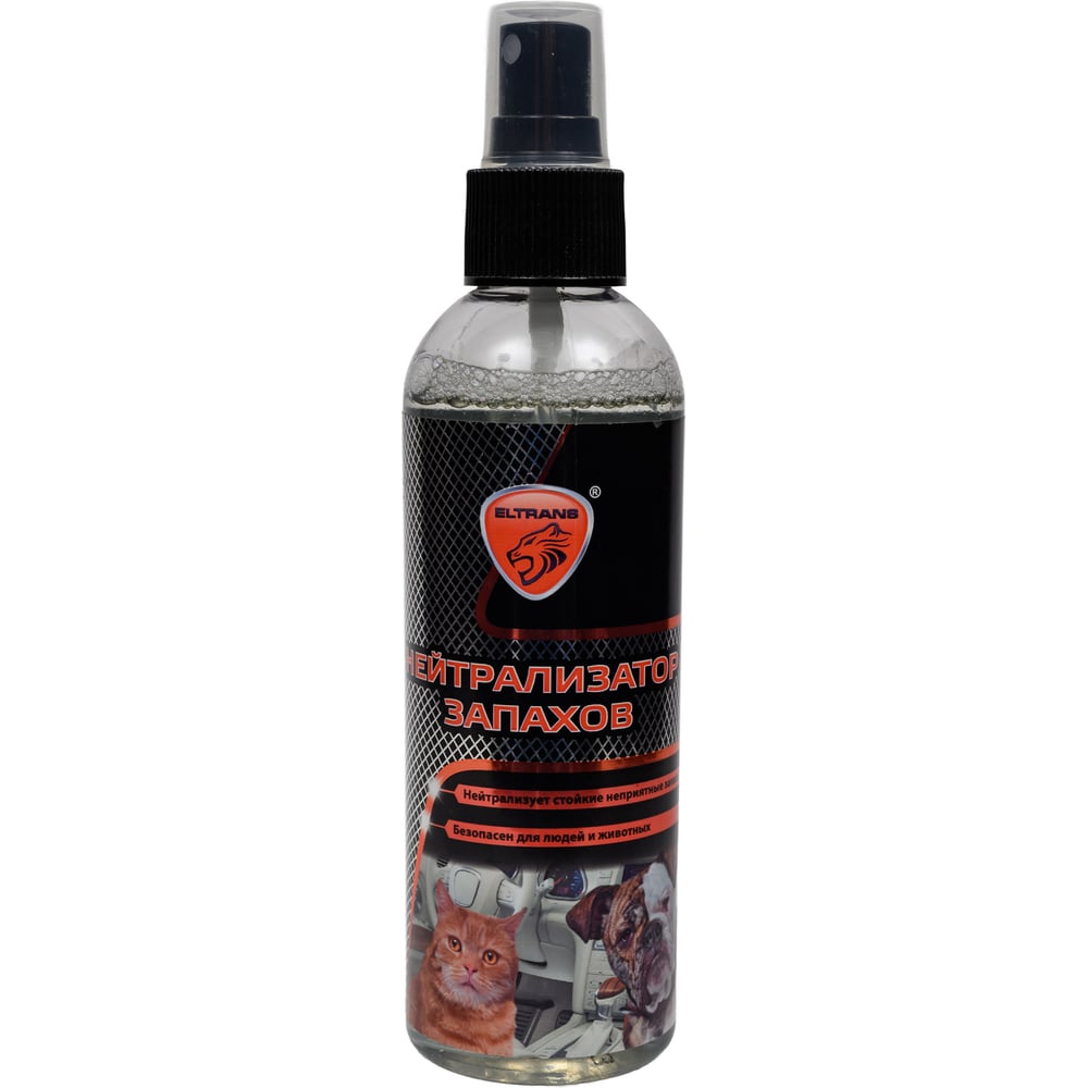 Изображение товара Нейтрализатор запахов ELTRANS микроспрей 200 мл для борьбы с запахами животных и окружающей среды