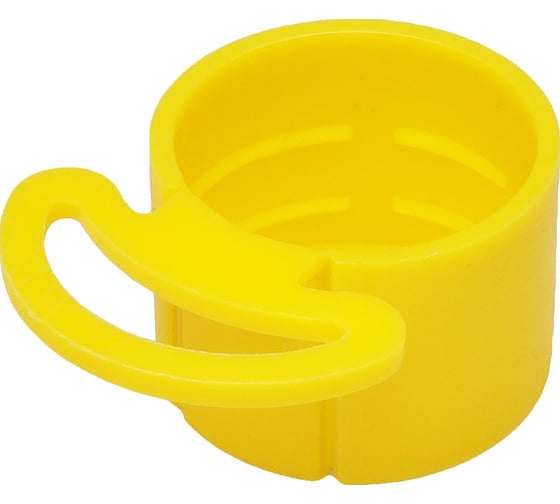 Изображение товара Колпачок пластиковый под наружную резьбу Миниворкс 3/8"х19 (GAS/BSP), модель TLS, желтый, 25 шт TLS3/8