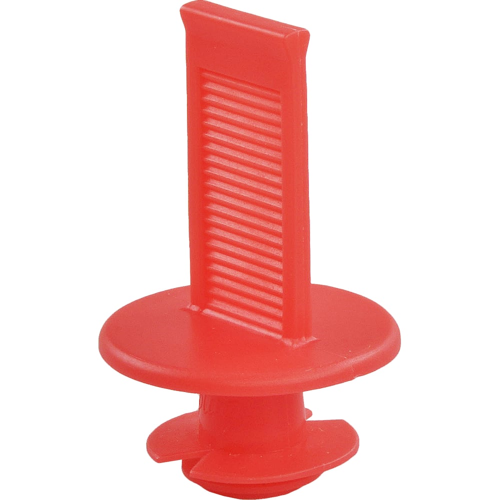 Изображение товара Пластиковая заглушка с лапкой Миниворкс под отверстие 9-13.2 мм М10 М12, красная, 15 шт