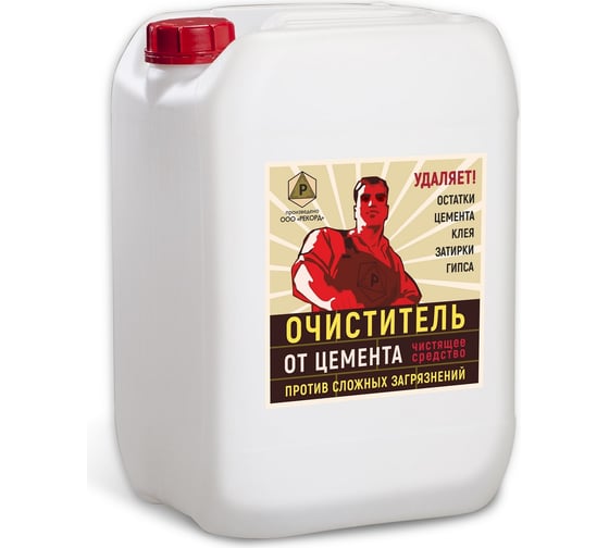 Изображение товара Очиститель от цемента РЕКОРД 5 л ОЦ02