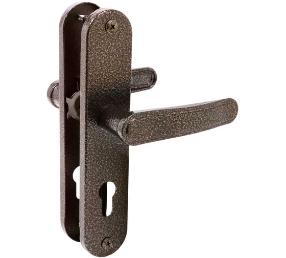 Изображение товара Ручки на планке Птимаш HP09 бронза м/о 68мм для кит.мет.дверей 13471