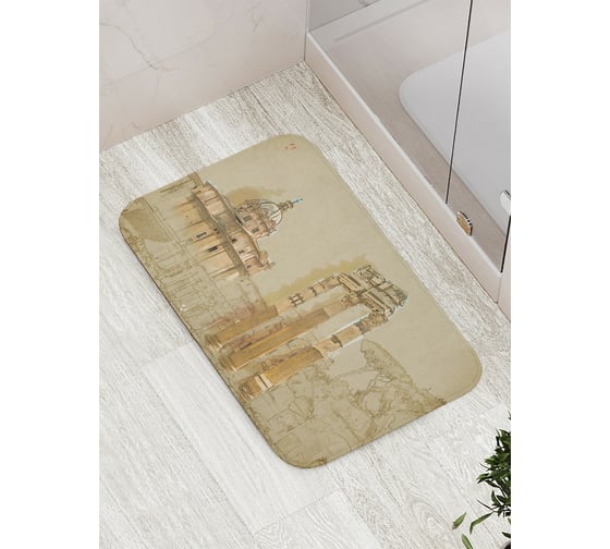 Изображение товара Коврик противоскользящий JoyArty "Архитектурное видение" для ванной, сауны, бассейна, bath_26094