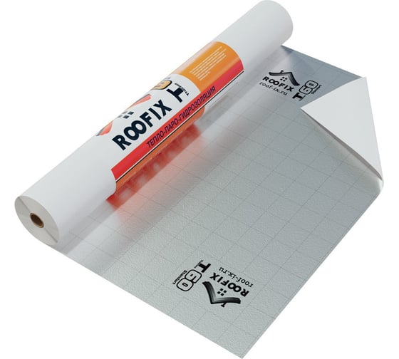 Изображение товара Отражающая тепло-паро-гидроизоляция Руфикс Thermo 60, 1.6'43, 75, 70м2 Thermo60/16/70