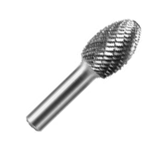 Изображение товара Бор-фреза твердосплавная iGrit SН 10x25x6 DOUBLE CUT SН102506
