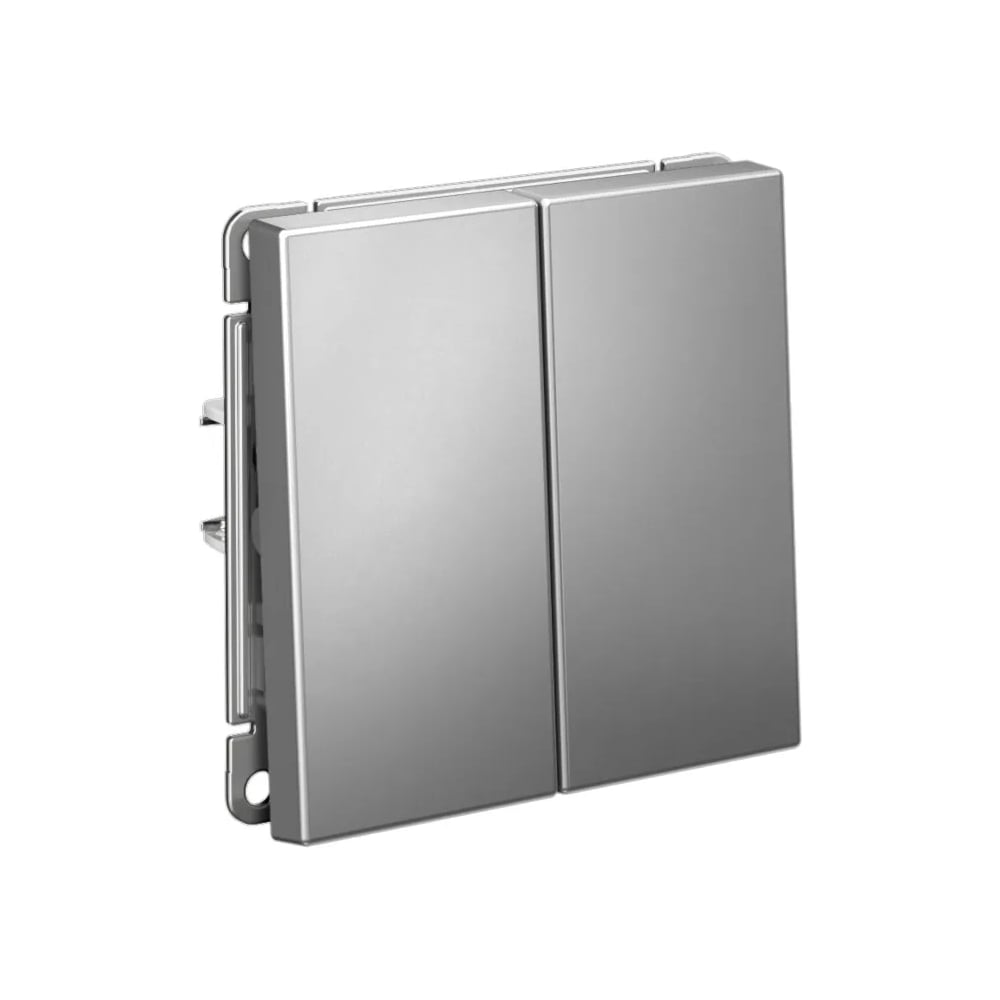 Изображение товара Выключатель 2-клавишный Systeme Electric ARTGALLERY 10А встраиваемый стильный серия