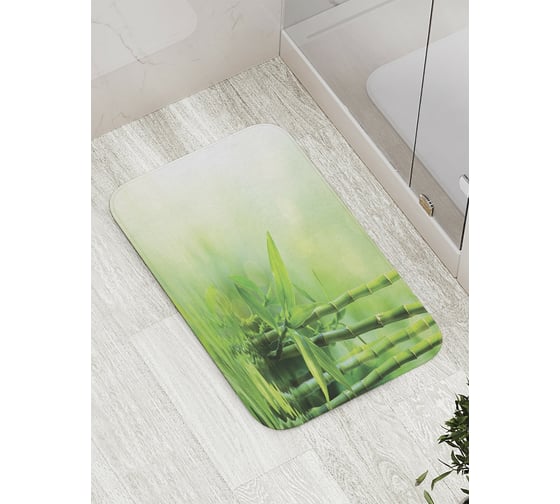 Изображение товара Коврик противоскользящий JoyArty "Бамбук у воды" для ванной, сауны, бассейна, bath_12188