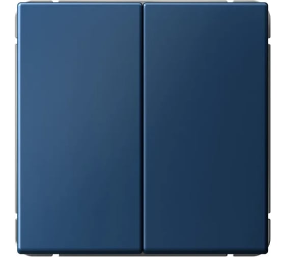 Изображение товара Переключатель Systeme Electric ARTGALLERY 2-клавишный, 10АХ, механизм, быстрозажим. клем., аквамарин GAL001165S